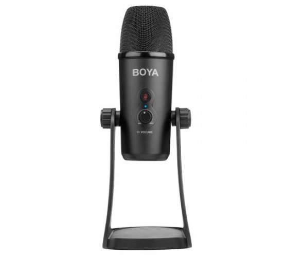 Boya BY-PM700 конденсаторный USB микрофоном совместимый с компьютерами Windows и Mac.
