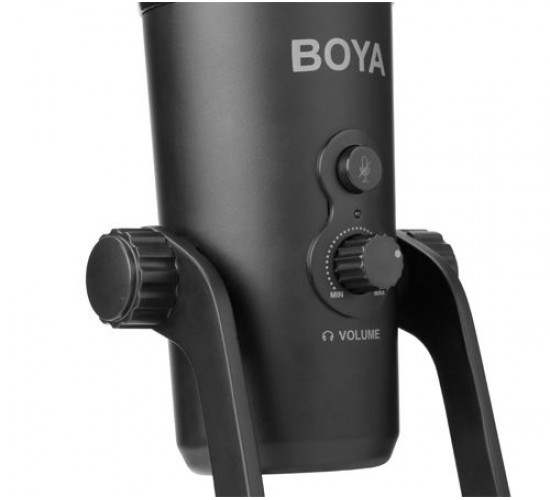 Boya BY-PM700 конденсаторный USB микрофоном совместимый с компьютерами Windows и Mac.