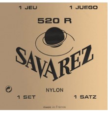 Savarez 520R Carte Rouge Комплект струн для классической гитары, посеребренные, норм.натяжение