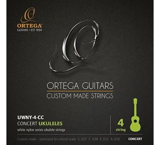 Ortega UWNY-4-CC Комплект струн для концертного укулеле