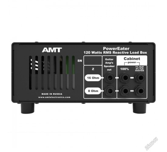 AMT PE-120 Power Eater 120 Load Box Эмулятор реактивной нагрузки гитарного кабинета, AMT Electronics