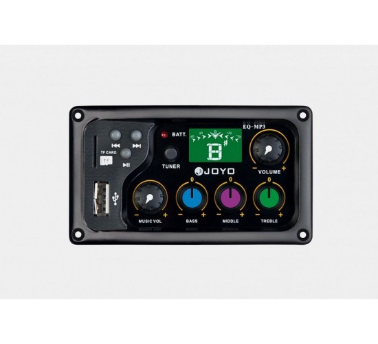 Joyo EQ-MP3 3-полосный эквалайзер с тюнером и MP3 плеером