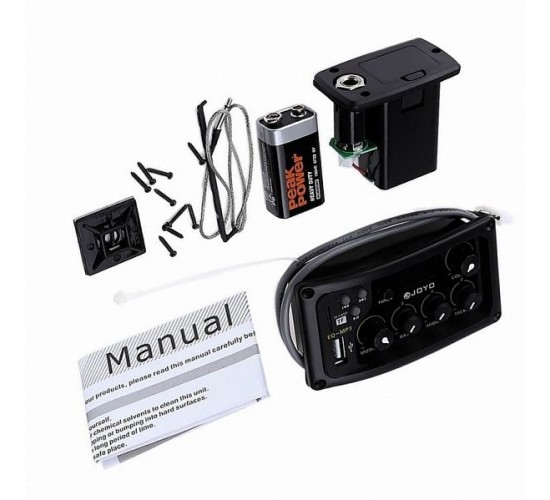 Joyo EQ-MP3 3-полосный эквалайзер с тюнером и MP3 плеером