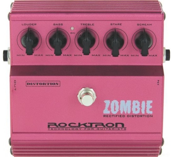 Rocktron Zombie Rectified Distortion педаль эффектов (выставочный экземпляр)