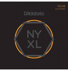 D'Addario NYXL1046 Комплект струн для электрогитары, никелированные, Regular Light, 10-46.