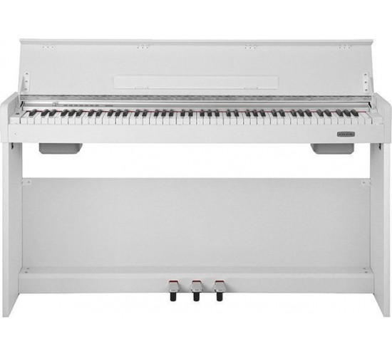 Nux WK-310-White Цифровое пианино на стойке с педалями, белое
