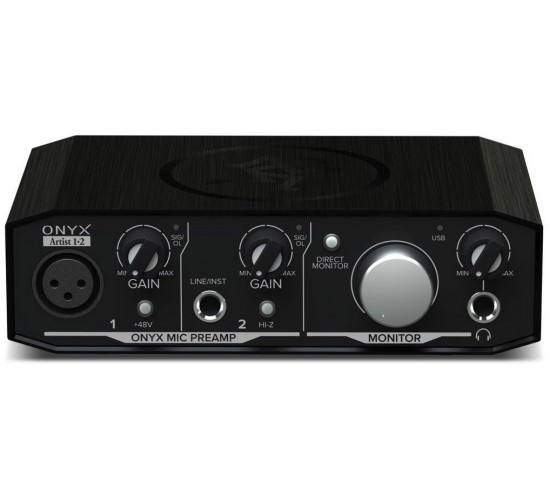 Mackie Onyx Artist 1.2 USB аудио интерфейс