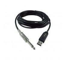 Behringer GUITAR2USB гитарный USB-аудиоинтерфейс (кабель), 44.1кГц и 48 кГц, длина 5 м.
