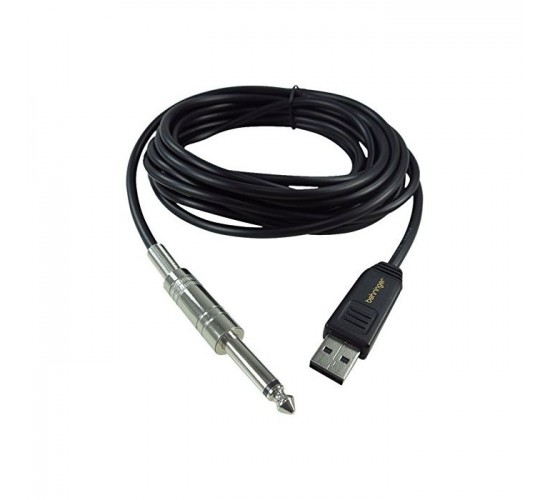 Behringer GUITAR2USB гитарный USB-аудиоинтерфейс (кабель), 44.1кГц и 48 кГц, длина 5 м.