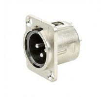 Shnoor S3MDX Разъем панельный XLR 3p male