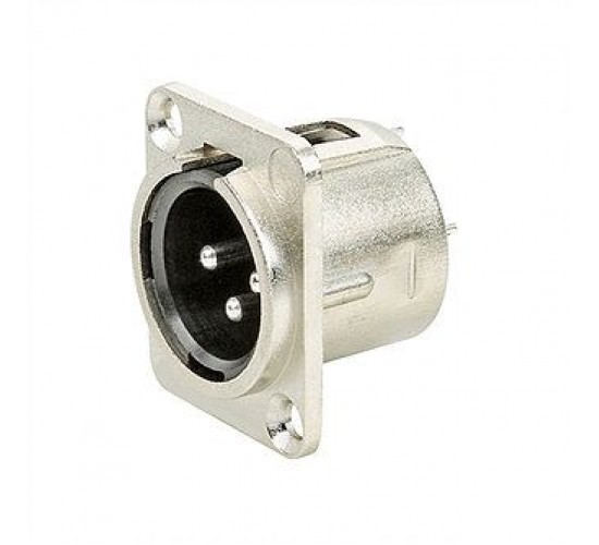 Shnoor S3MDX Разъем панельный XLR 3p male