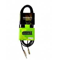 NordFolk NMC270/5M кабель 3.5 мм MiniJack stereo female - 3.5 мм MiniJack male, металл разъёмы, 5м