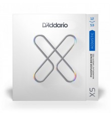 D'Addario XSAPB1253 XS Комплект струн для акустической гитары, фосфорная бронза, 12-53