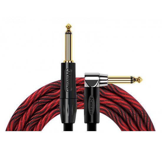 Kirlin IWB-202BFGL 3M WBR кабель инструментальный, прям/угл, 3м, цвет Wave Red