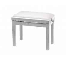Lutner NK-01WM Банкетка с подъёмным механизмом, белая, матовая