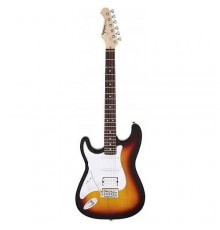 Aria STG-004-L 3TS леворукая электрогитара, цвет -3 Tone Sunburst