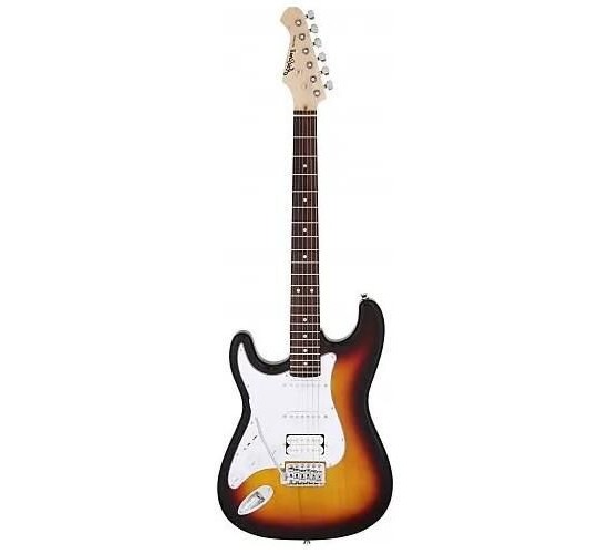 Aria STG-004-L 3TS леворукая электрогитара, цвет -3 Tone Sunburst