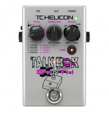 TC Helicon Talkbox Synth педаль эффектов для гитары и вокала, синтезатор эффекта Talkbox
