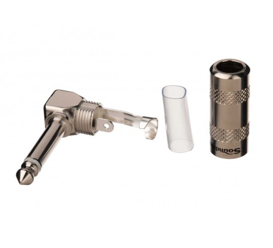 Soundking CC150 разъем на кабель 1/4” Male (6,35мм) угловой, моно
