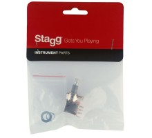 Stagg SP-PUSHPOT250A логарифмический потенциометр push/pull, 250к