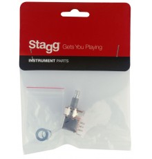 Stagg SP-PUSHPOT250A логарифмический потенциометр push/pull, 250к