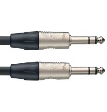 Stagg NAC6PSR аудио кабель, 6 метров, stereo jack (M) - stereo jack (M)