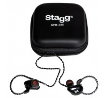 Stagg SPM-235 BK внутриканальные ушные мониторы, цвет черный