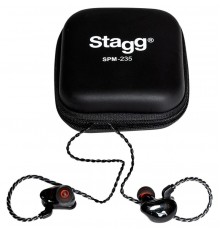 Stagg SPM-235 BK внутриканальные ушные мониторы, цвет черный