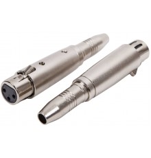 Force CFA-010 Переходник XLR(F) - Jack 1/4"(F) моно