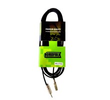NordFolk NMC270/3M кабель 3.5 мм MiniJack stereo female - 3.5 мм MiniJack male, металл разъёмы, 3м