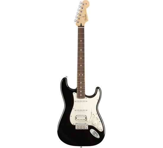 Fender Player Stratocaster HSS PF Black электрогитара, цвет черный, Мексика
