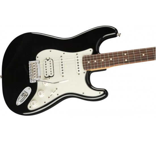 Fender Player Stratocaster HSS PF Black электрогитара, цвет черный, Мексика