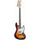 Terris TJB-46 SB бас-гитара jazz bass, цвет санберст
