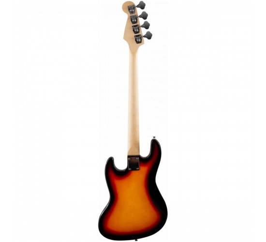 Terris TJB-46 SB бас-гитара jazz bass, цвет санберст