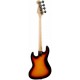 Terris TJB-46 SB бас-гитара jazz bass, цвет санберст