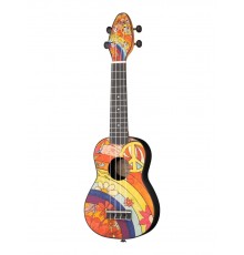 Ortega K2-68 Keiki Designer Series Укулеле сопрано, с чехлом и тюнером
