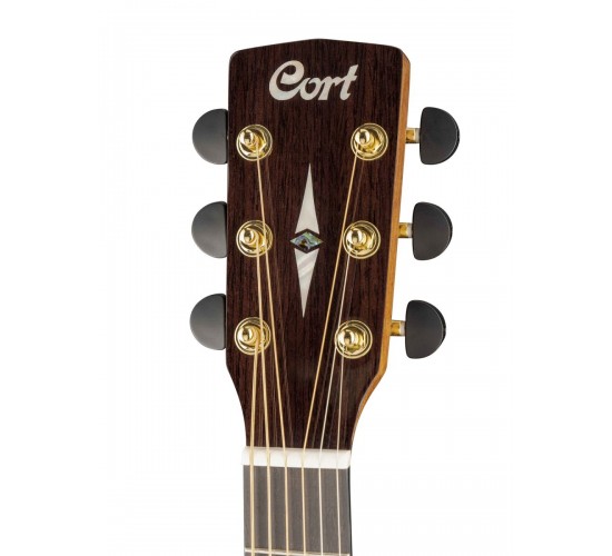Cort GA PF Bevel NAT Электроакустическая гитара с вырезом