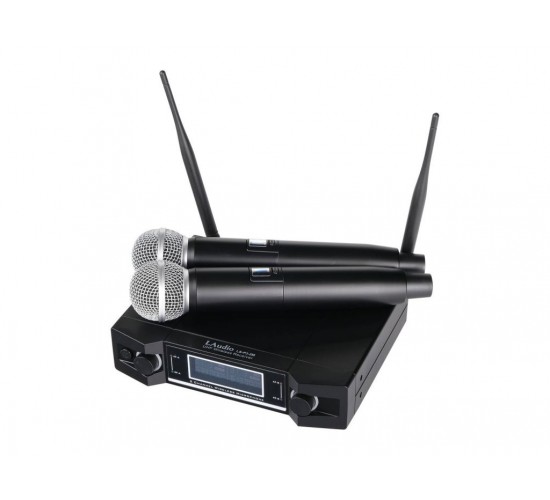 LAudio LS-P3-2M Двухканальная вокальная радиосистема, 2 ручных передатчика
