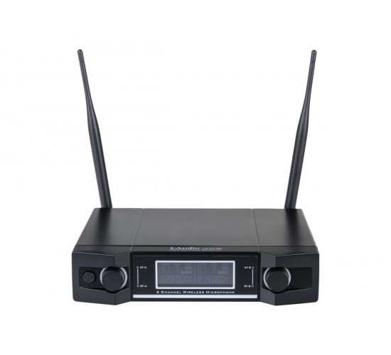 LAudio LS-P3-2M Двухканальная вокальная радиосистема, 2 ручных передатчика
