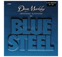 Dean Markley DM2680A Blue Steel NPS Комплект струн для 5-струнной бас-гитары, никелированные,50-128