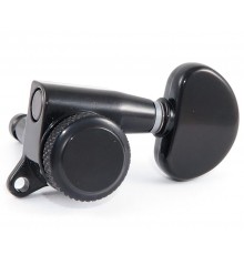 HC tuner LC721-D02 колки гитарные локовые 3+3, черные