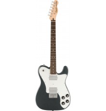 Fender Squier Affinity 2021 Telecaster Deluxe LRL Charcoal Frost Metallic электрогитара, цвет серый металлик