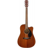 Fender CD-60SCE All Mahogany электроакустическая гитара, красное дерево