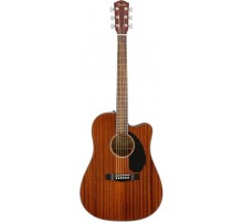Fender CD-60SCE All Mahogany электроакустическая гитара, красное дерево