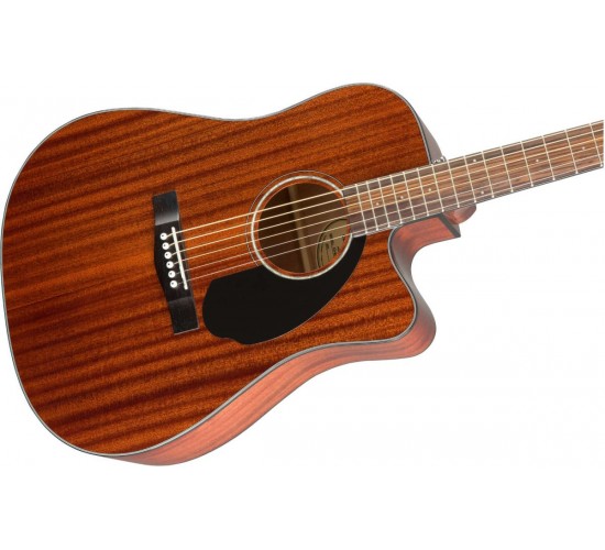 Fender CD-60SCE All Mahogany электроакустическая гитара, красное дерево