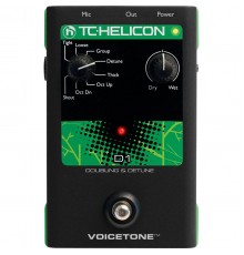 TC Helicon VoiceTone D1 вокальная педаль эффекта дублирования голоса