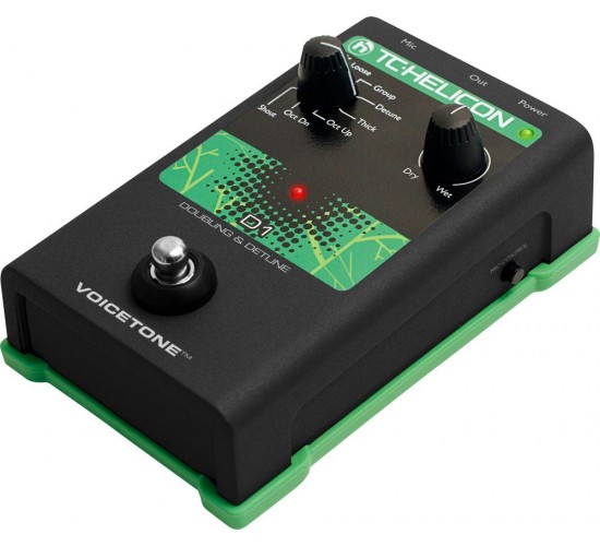 TC Helicon VoiceTone D1 вокальная педаль эффекта дублирования голоса