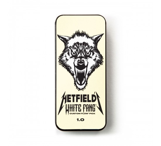 Dunlop PH122T1.0 White Fang Медиаторы в коробочке, 6шт, толщина 1,0мм