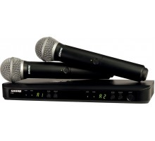 Shure BLX288E/PG58 M17 двухканальная радиосистема с микрофонами - 2 шт.