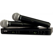 Shure BLX288E/PG58 M17 двухканальная радиосистема с микрофонами - 2 шт.